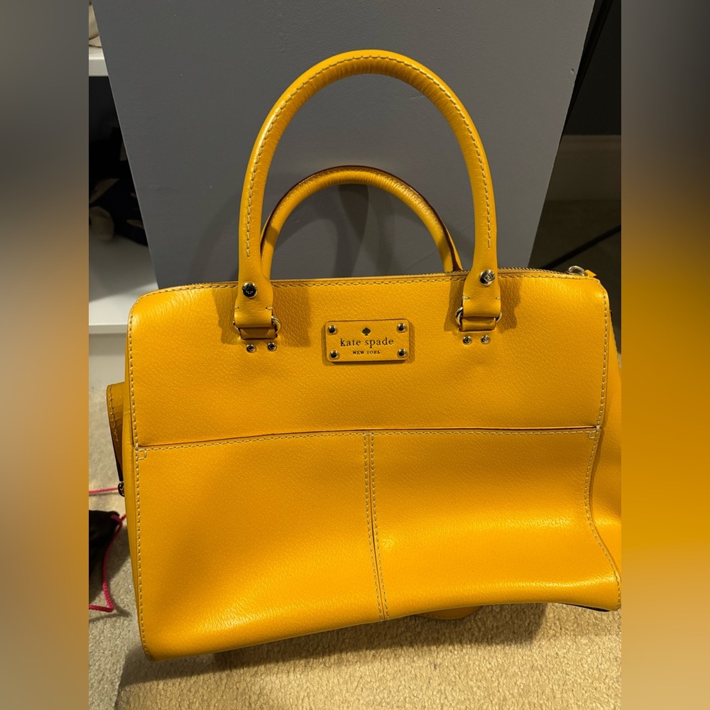 Yellow Kate Spade Bag